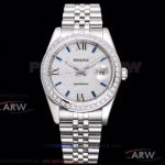 Rolex Datejust 41mm Iced Out Diamond Watch Replica - Stainless Steel Case 3255 Automatic